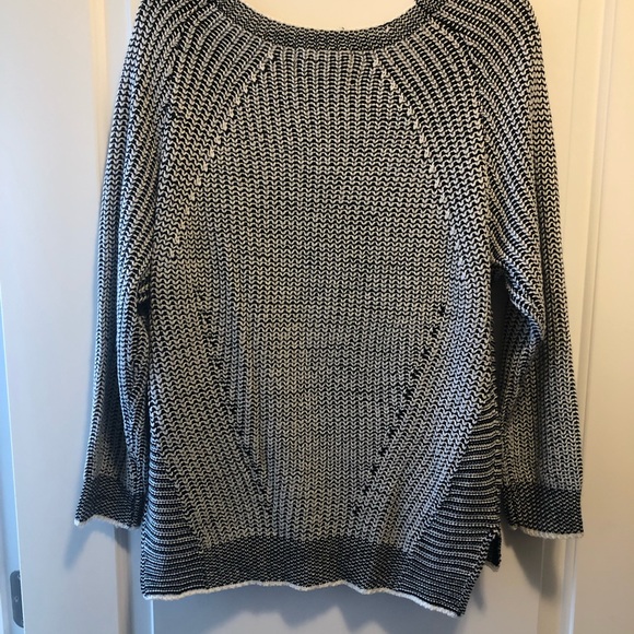 Black and White Sweater - Picture 2 of 2